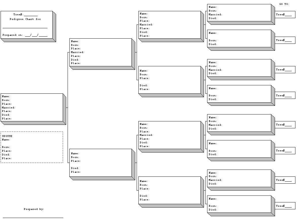 Free Fillable Family Tree Forms Printable Forms Free Online